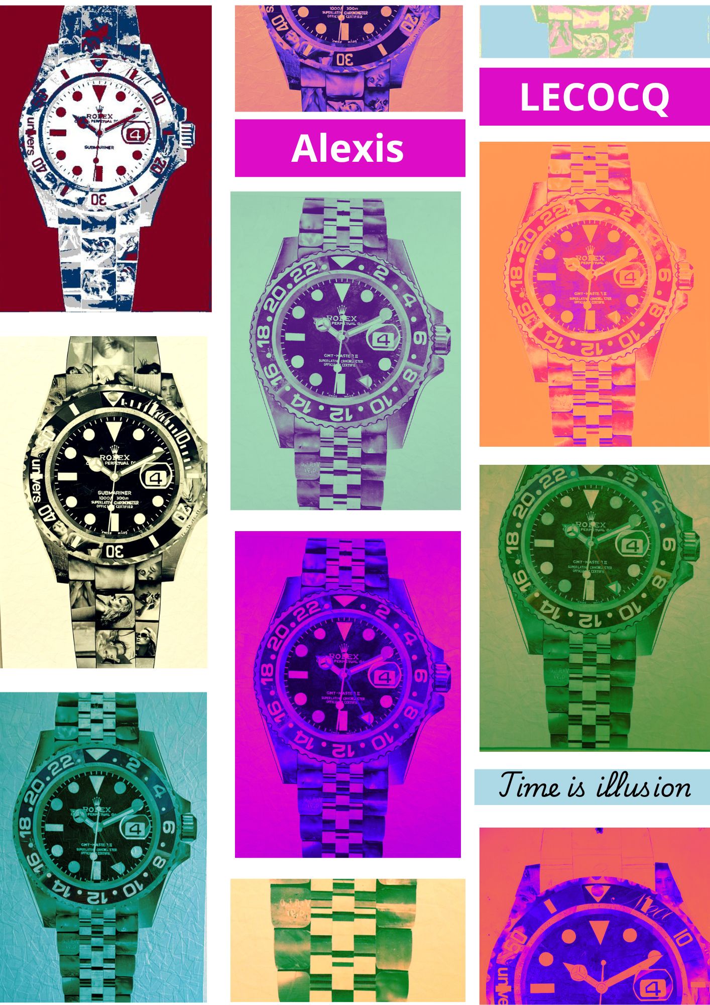 Exposition Alexis Lecocq: "Time is illusion"